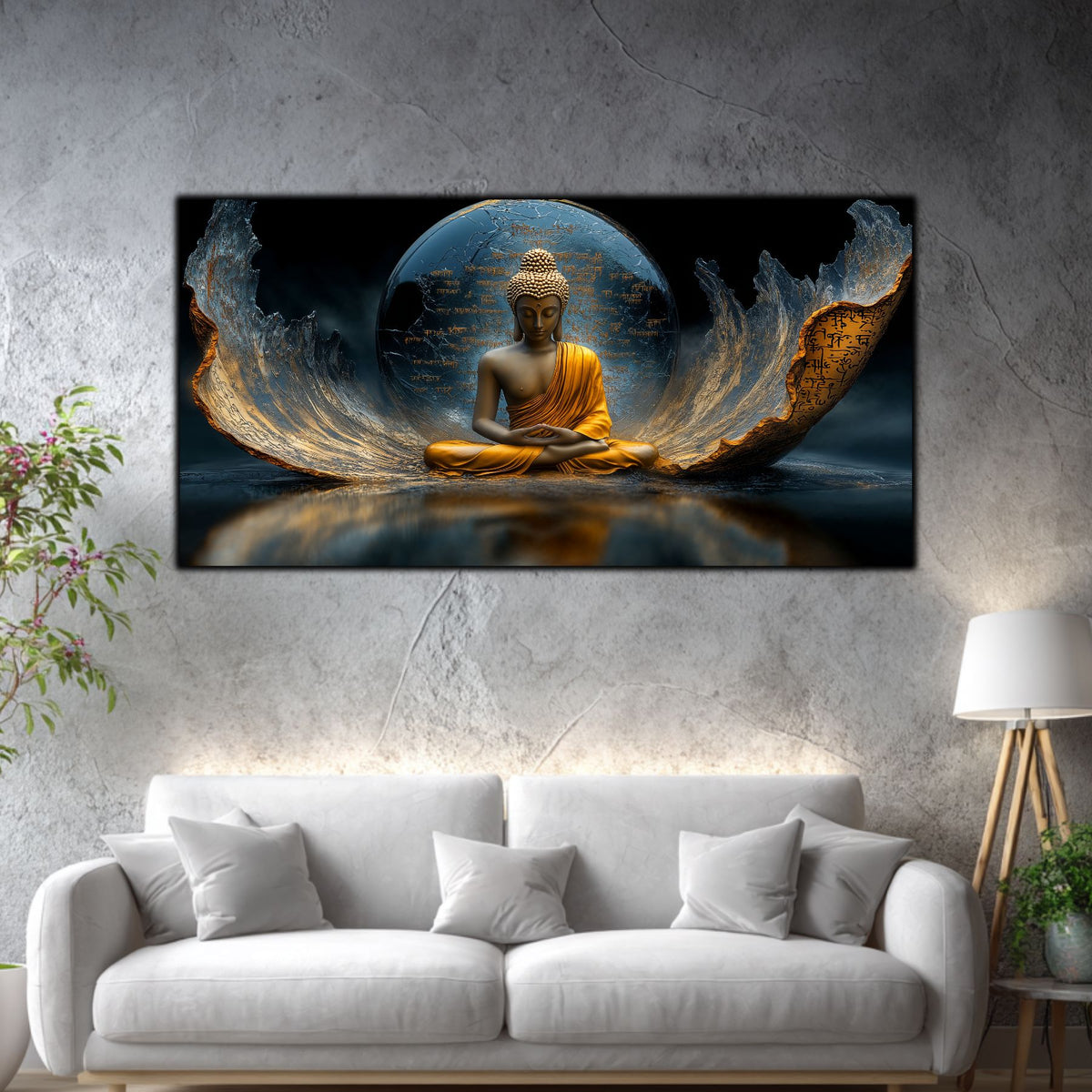 Tablou Living Modern – Lumina dintre fisuri