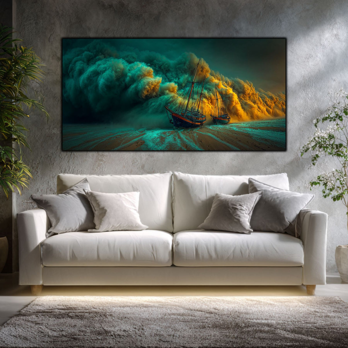 Tablou Living Modern – Before the Deep