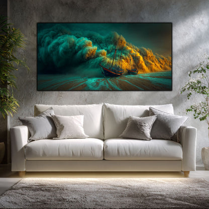 Tablou Living Modern – Before the Deep