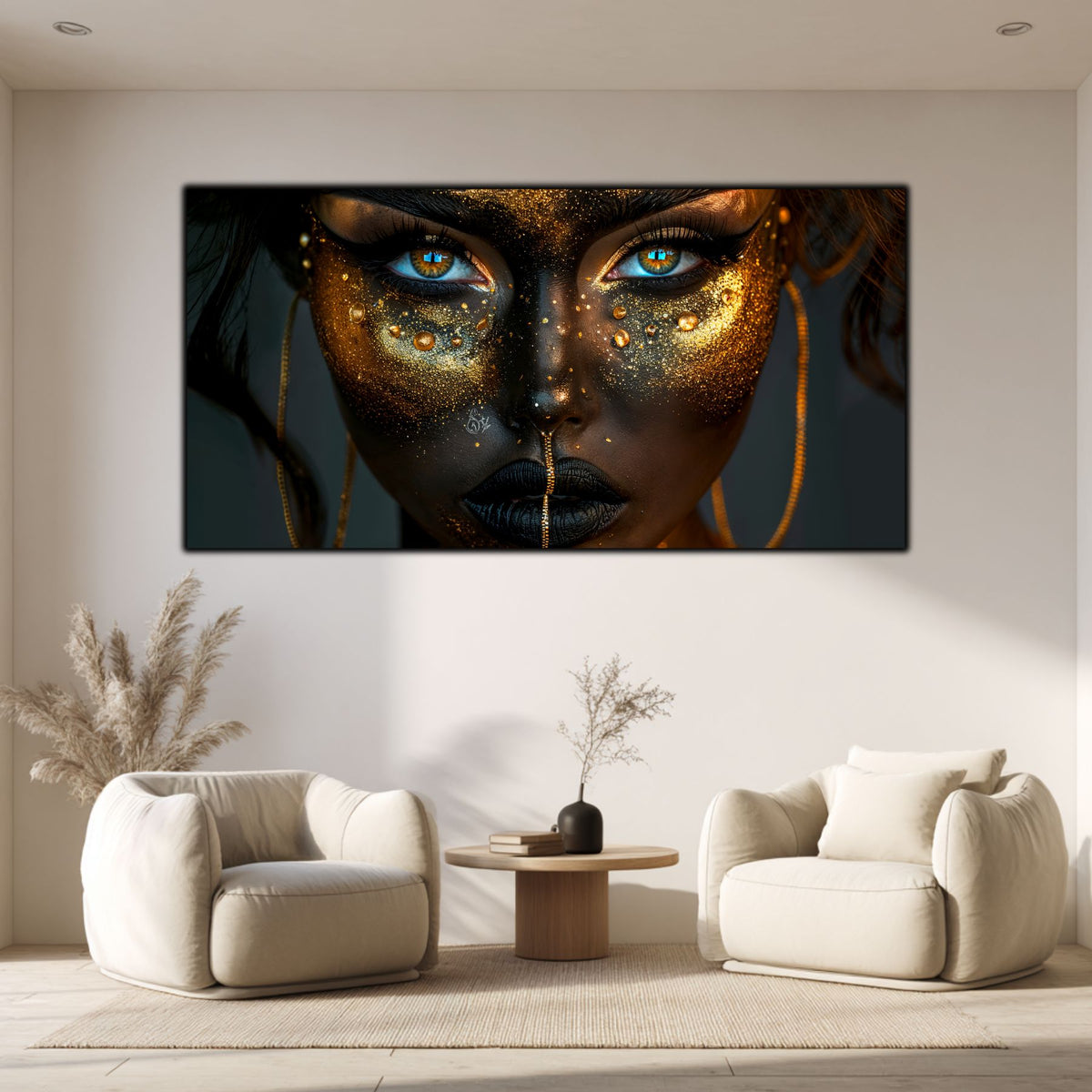 Tablou Sticla Securizata - Dark Zen Reimagined 02
