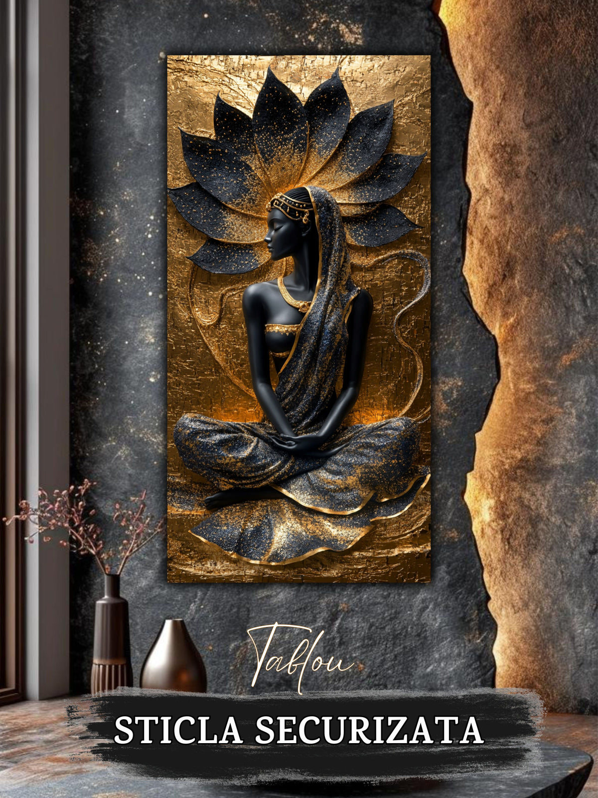 Tablou Sticla  - Aurum Divinum - 15