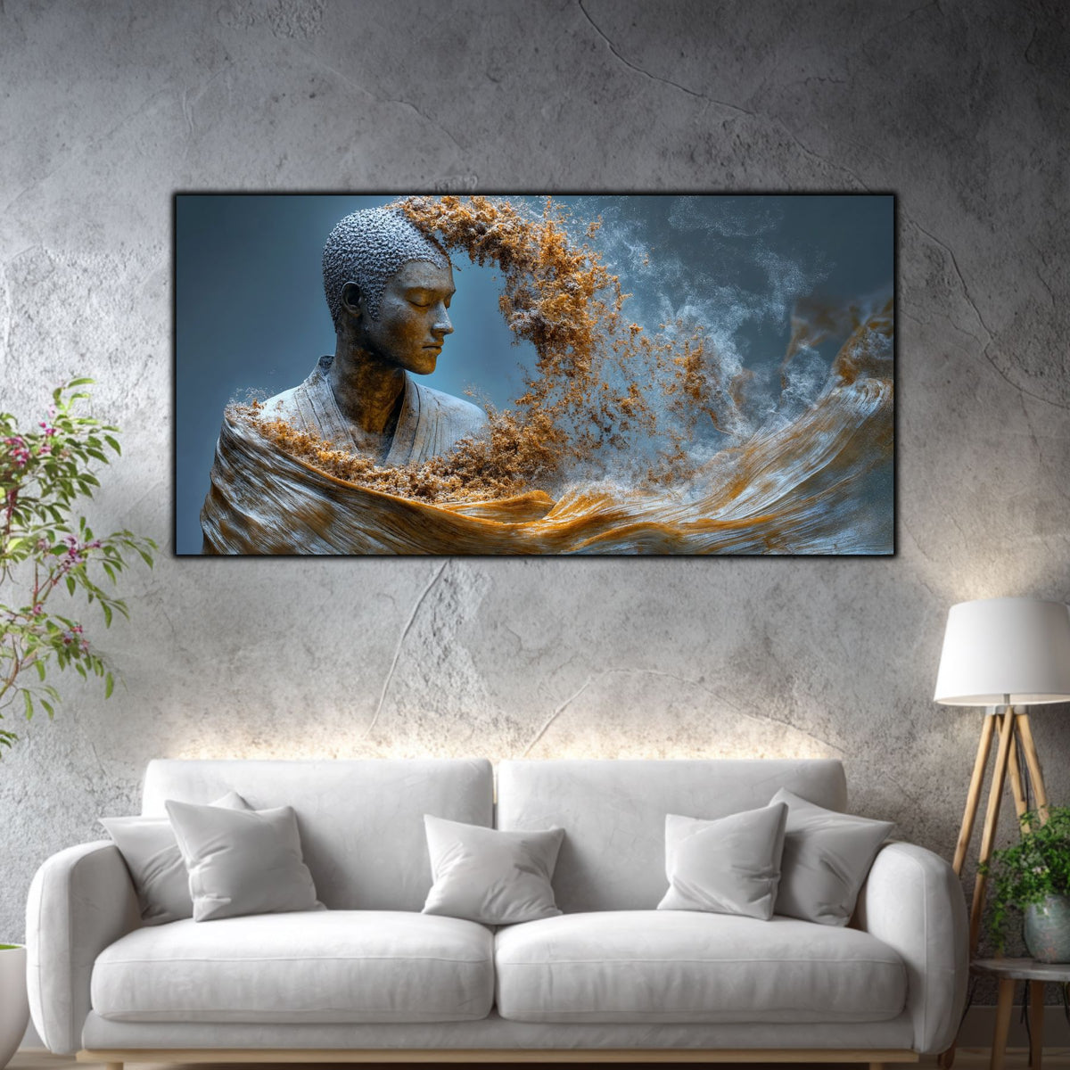 Tablou Abstract Modern – Respirația pulberii de stele