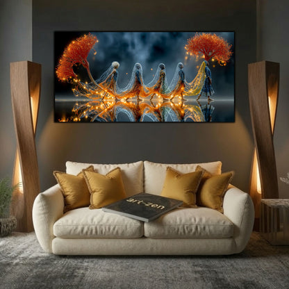 Tablou Abstract Living – Her First Light