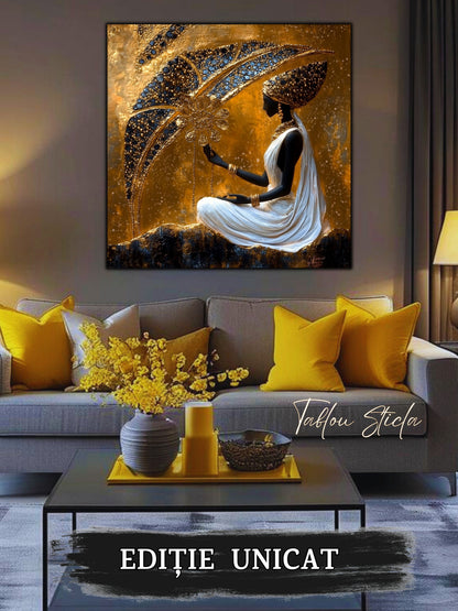 Tablou Sticla - Aurum Divinum - 05
