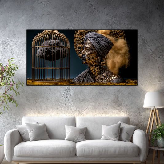 Tablou Modern Living – Paza furtunii închise