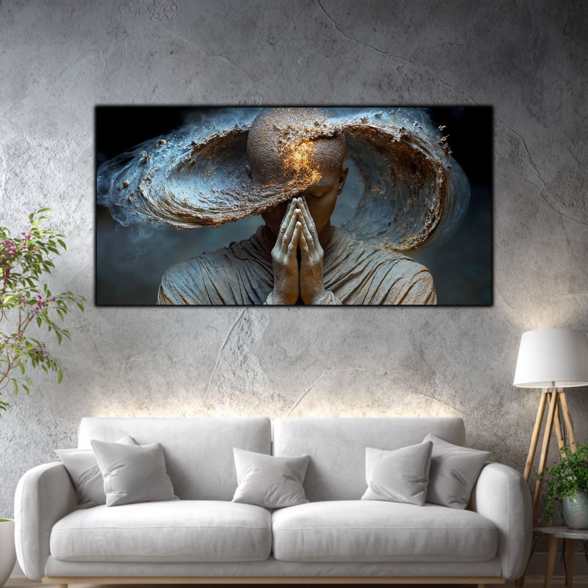 Tablou Abstract Living – Coroana de pulbere cosmică