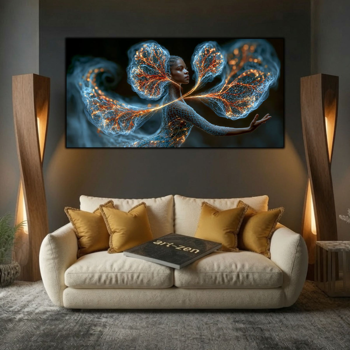 Tablou Abstract Living – Orbiting Grace