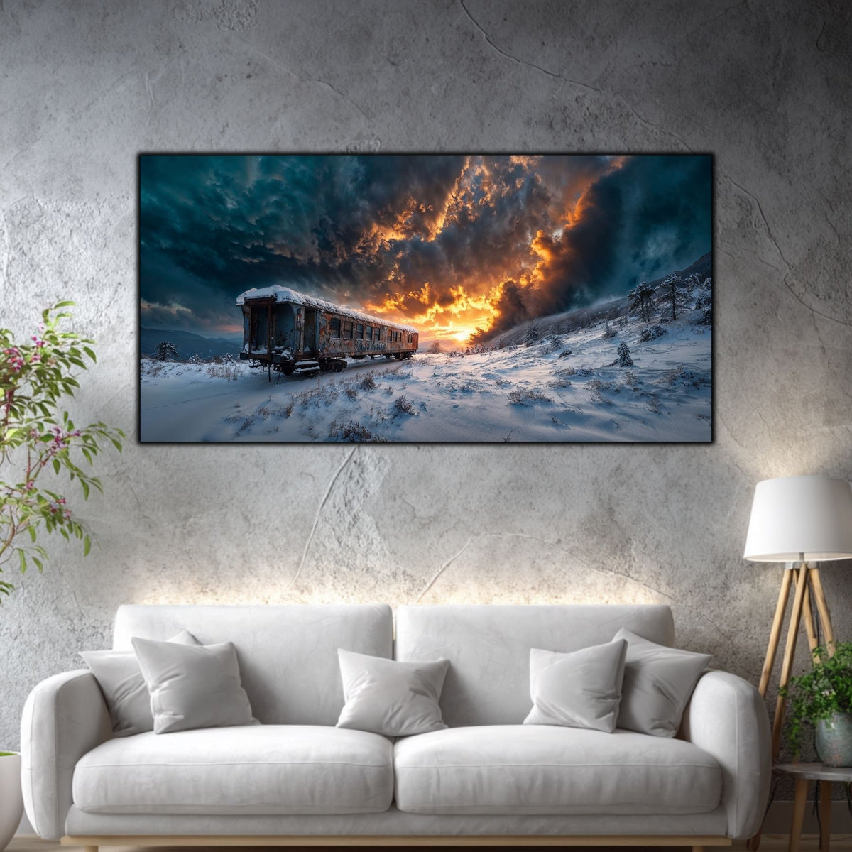 Tablouri sufragerie – Carriage at First Fire | The Long Way Home