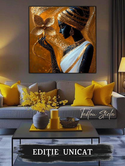 Tablou Sticla - Aurum Divinum - 07