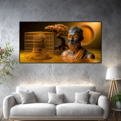 Tablou Modern Living – Paza umbrei din colivie