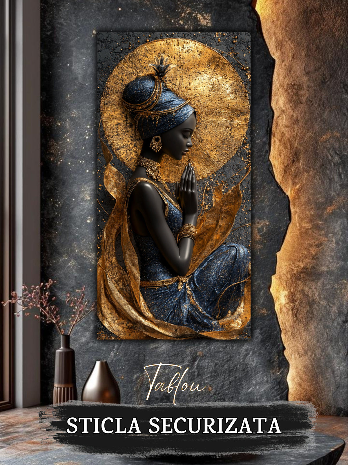 Tablou Sticla  - Aurum Divinum - 13