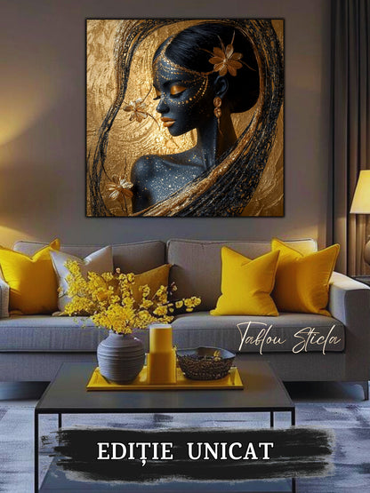 Tablou Sticla - Aurum Divinum - 08