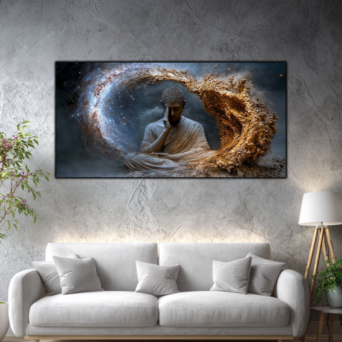 Tablou Abstract Living – Ochiul galaxiei adormite
