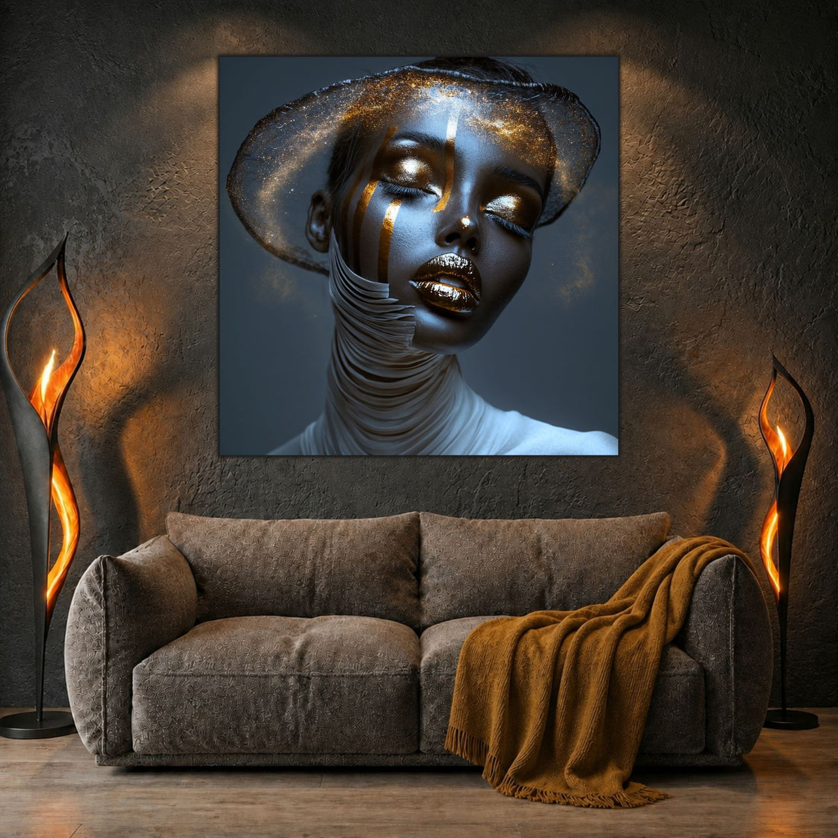 Tablou Elegant Sufragerie – Gilded Whisper