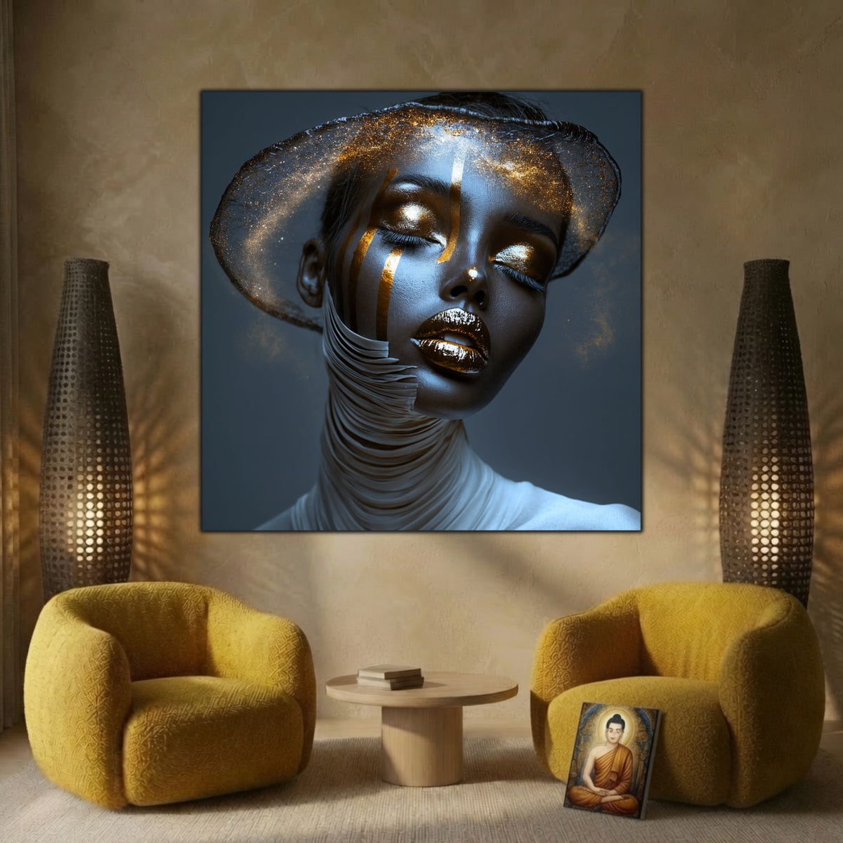 Tablou Elegant Sufragerie – Gilded Whisper