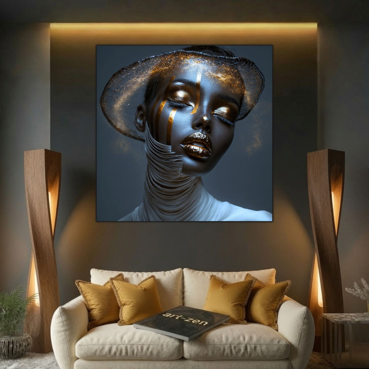 Tablou Elegant Sufragerie – Gilded Whisper