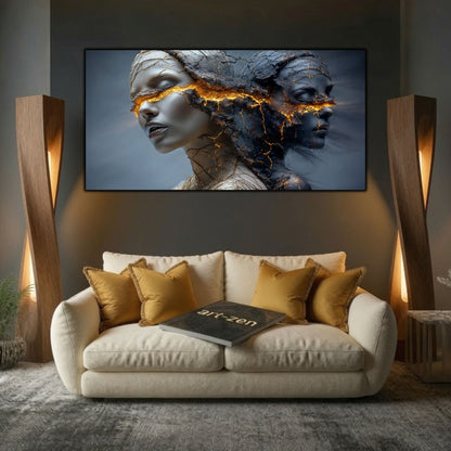 Tablou Living Modern – Jarul dintre noi