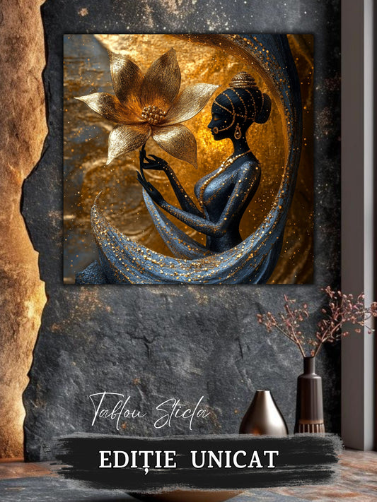 Tablou Sticla - Aurum Divinum - 12