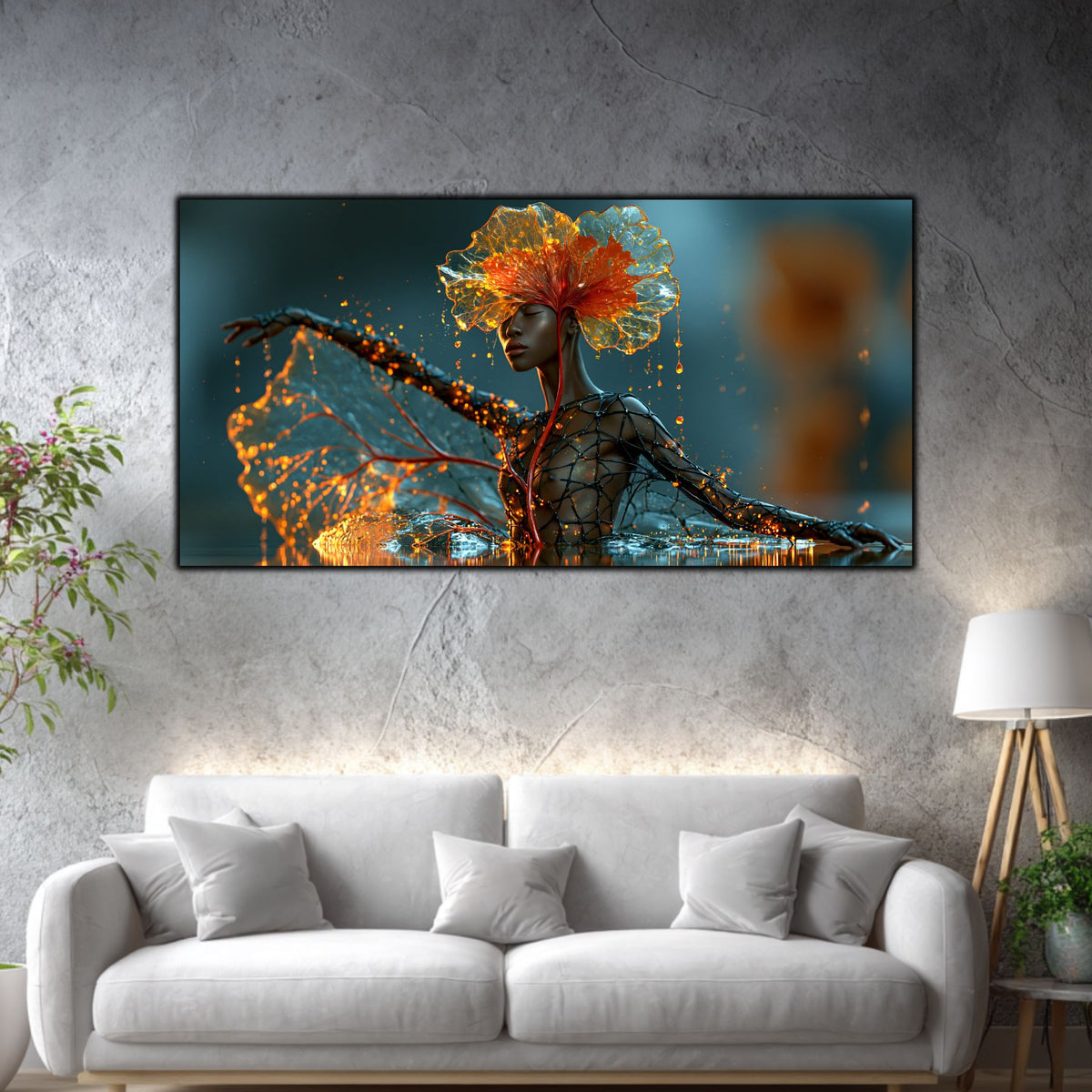 Tablou Abstract Living – A Place to Become