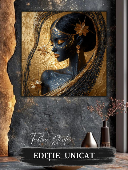 Tablou Sticla - Aurum Divinum - 08
