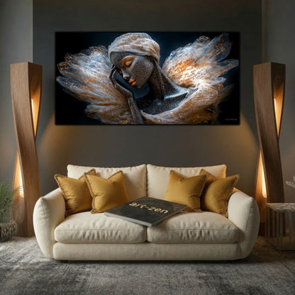 Tablou Elegant Living Tăcerea Scrisă în Lumină
