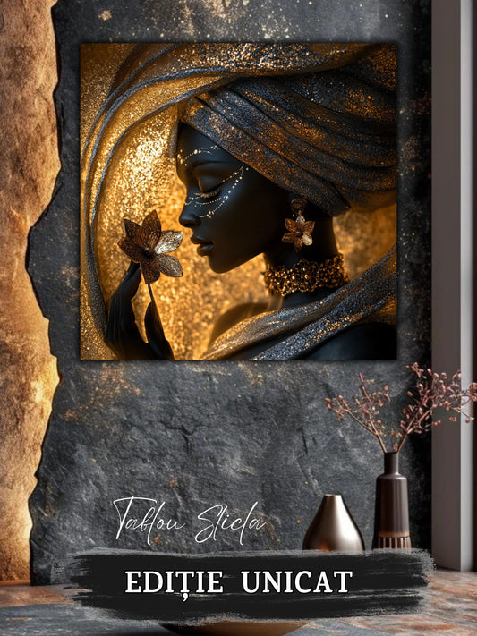 Tablou Sticla - Aurum Divinum - 11
