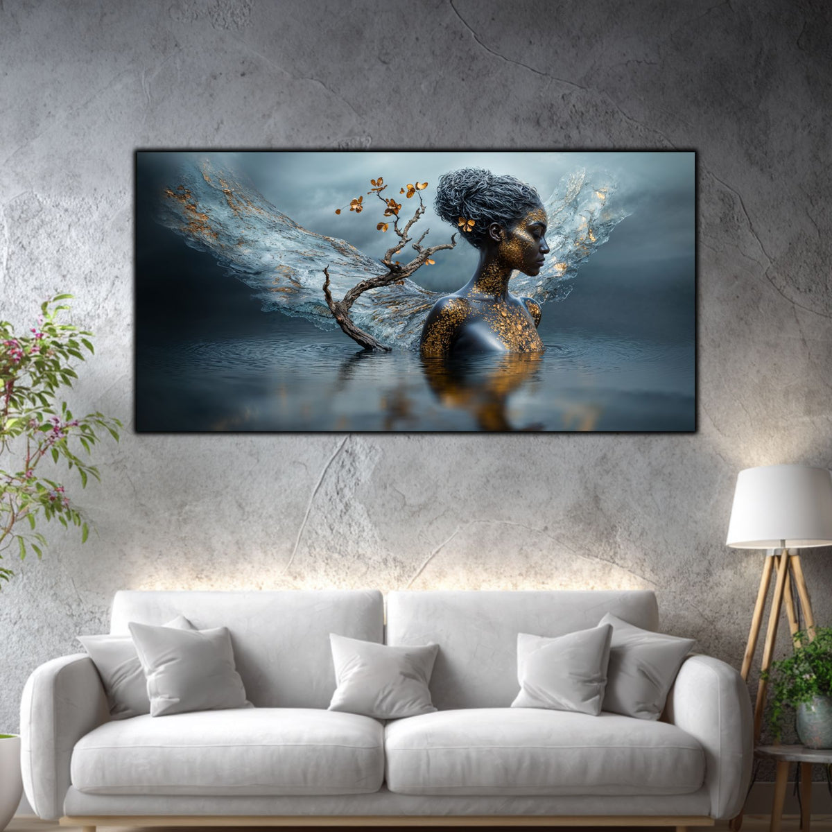 Tablou Modern Living Rădăcini în Amurg