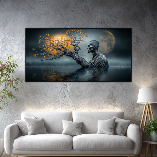 Tablou Modern Living Veghetorul Arborelui Lunar