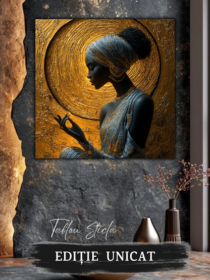 Tablou Sticla - Aurum Divinum - 10