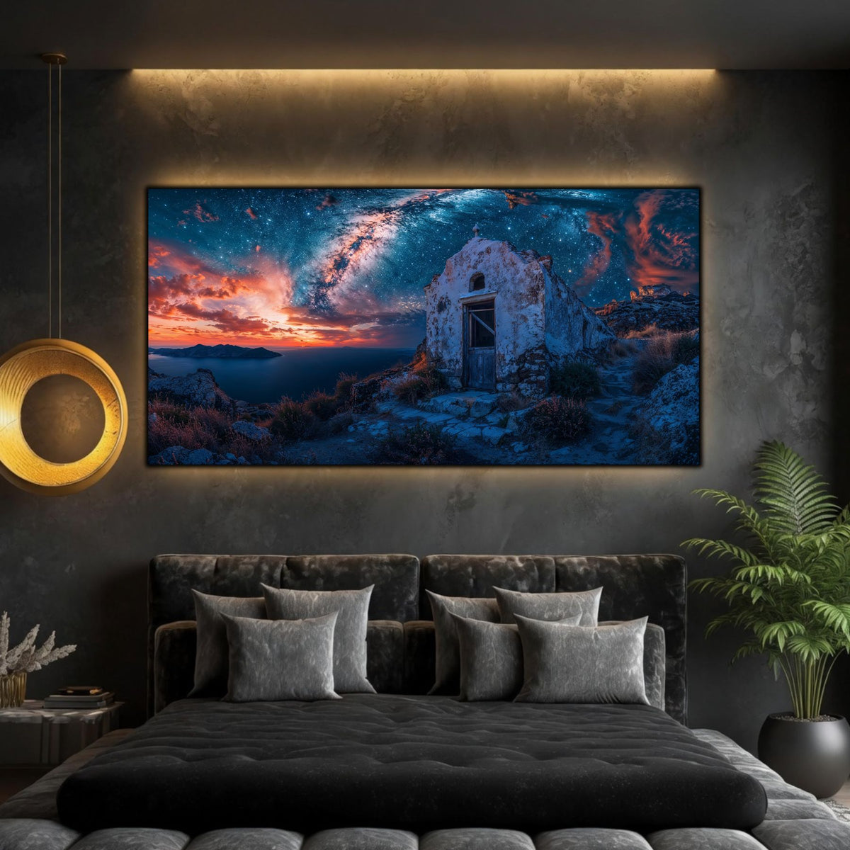Tablou Living Sticlă – The Stone Arch