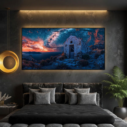 Tablou Living Sticlă – The Stone Arch