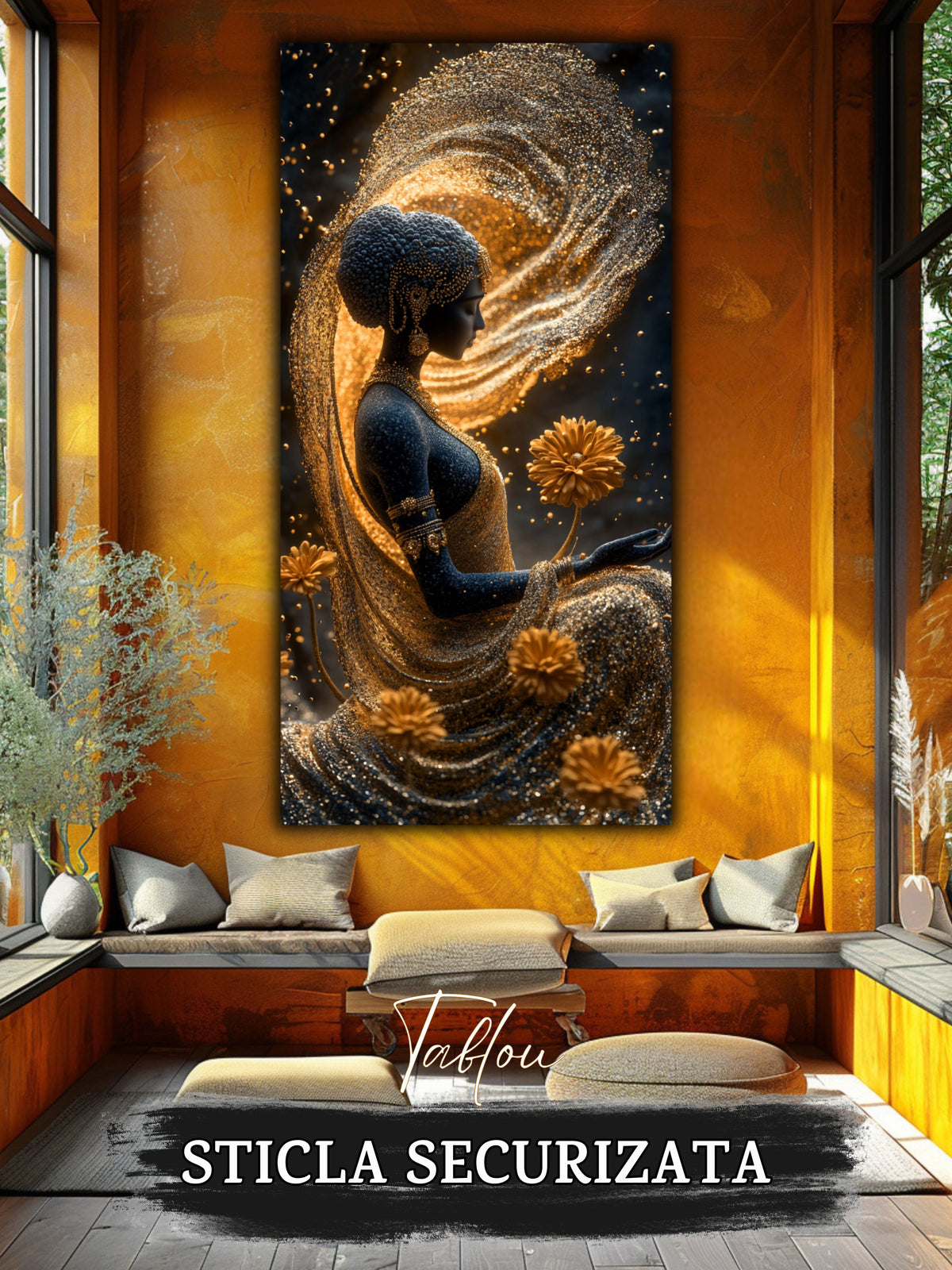 Tablou Sticla  - Aurum Divinum - 16
