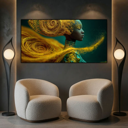 Tablou Dormitor Modern – Firele spiralei solare
