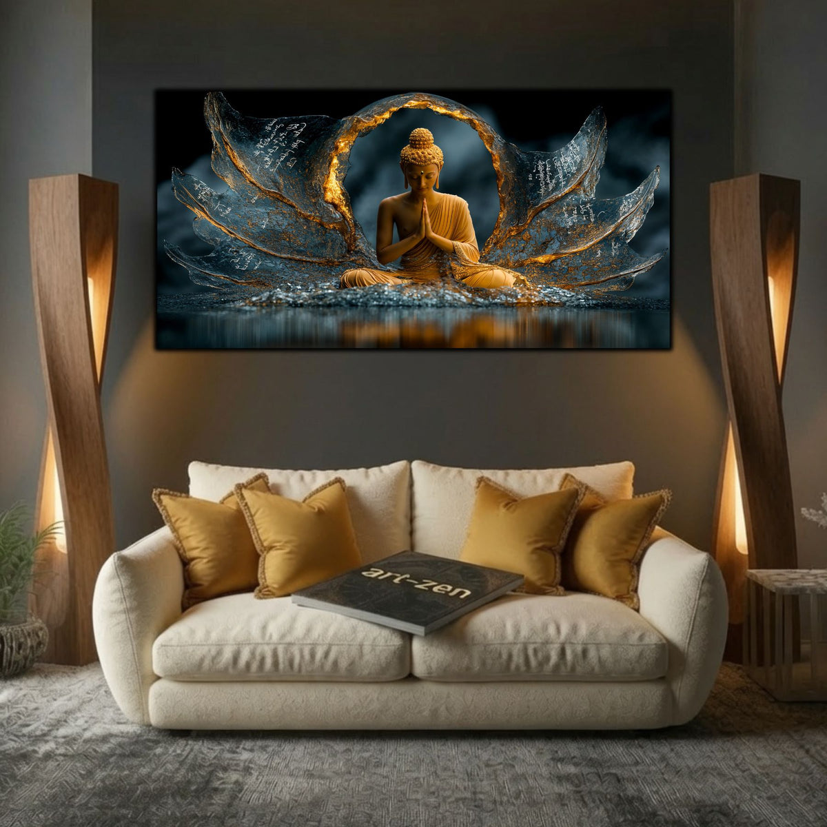 Tablou Living Modern – În centrul tăcerii