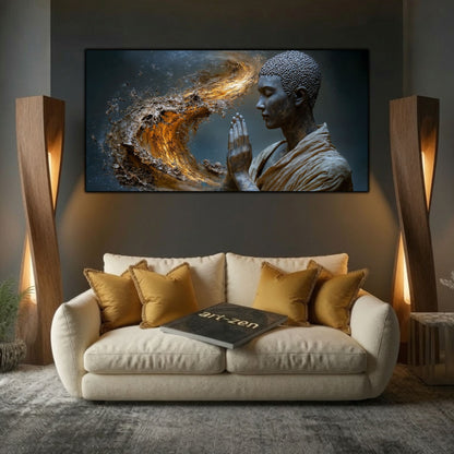 Tablou Abstract Living – Paza flăcării interioare
