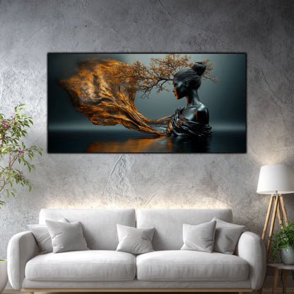 Tablou Modern Living Veșmântul Toamnei Aurii