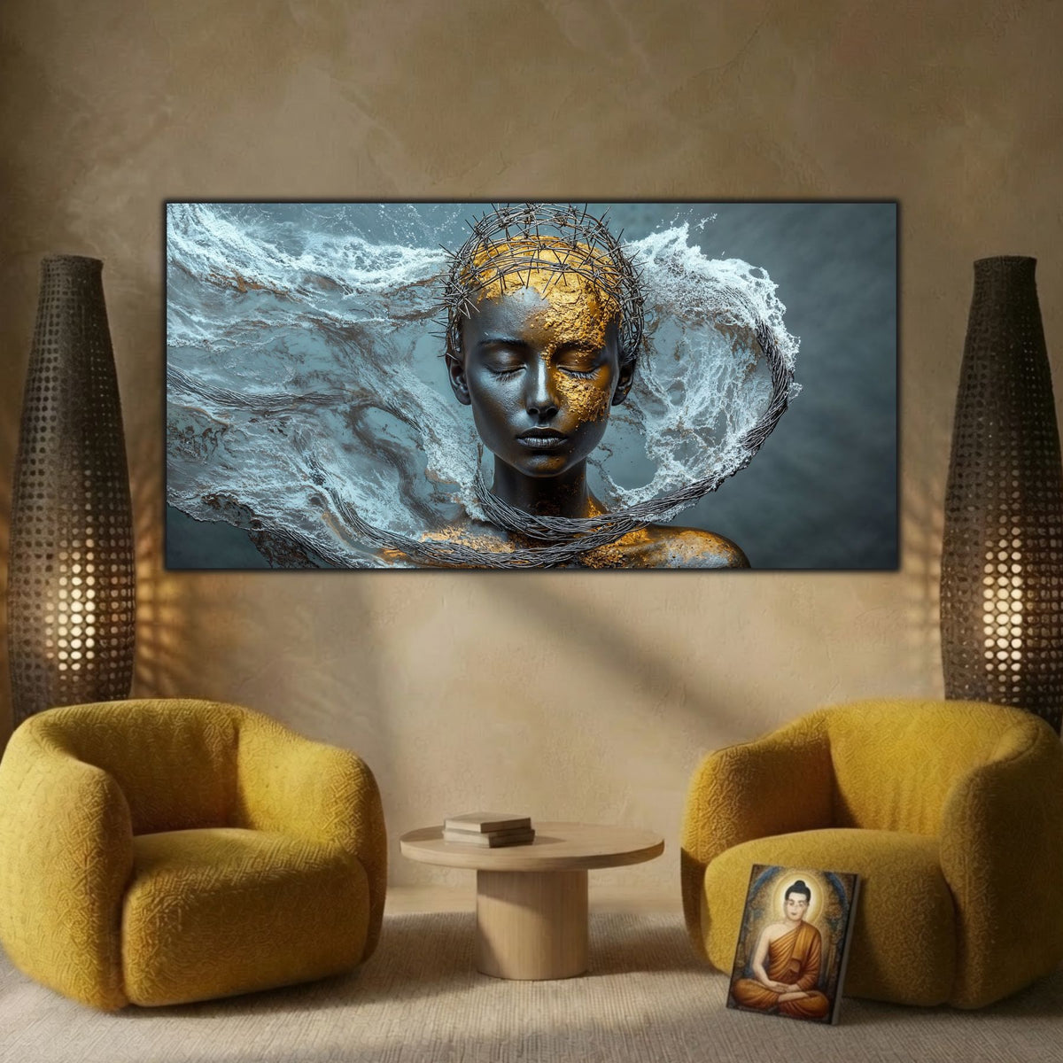 Tablou Sticlă Securizată – Inner Tide