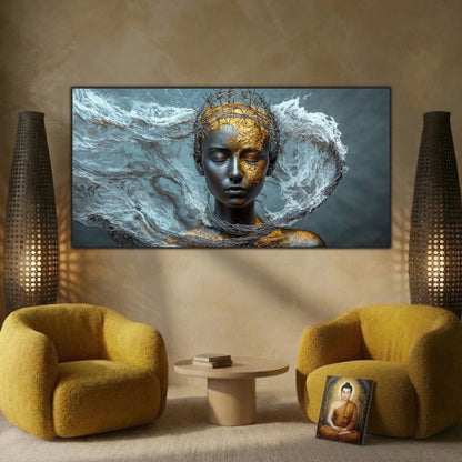 Tablou Sticlă Securizată – Inner Tide