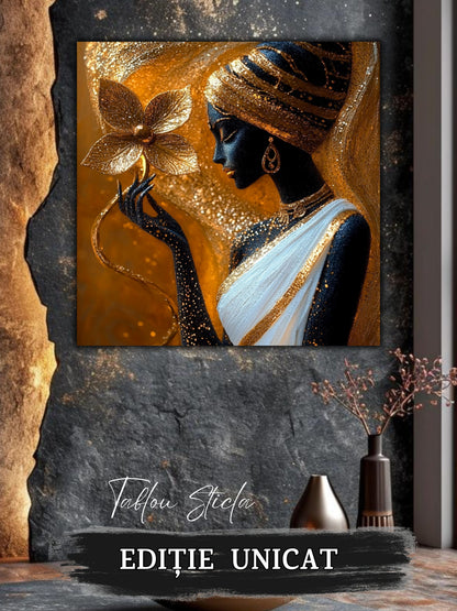 Tablou Sticla - Aurum Divinum - 07