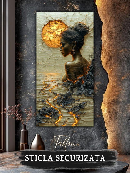 Tablou pentru sufragerie – Red Prayer | Fragments of Becoming