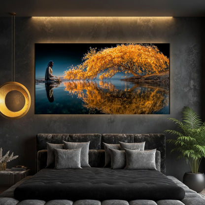 Tablou Living Sticlă – The Meeting Place