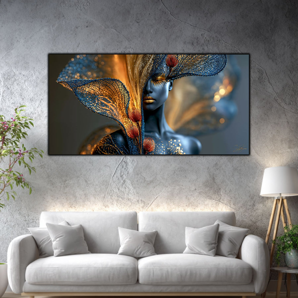 Tablou Abstract Living – Quiet Embers