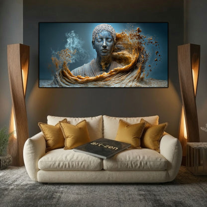 Tablou Abstract Living – Paza gândului senin