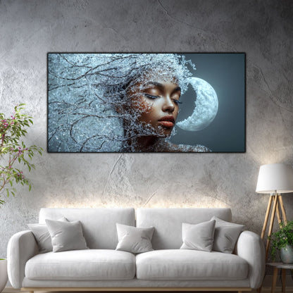 Tablou Decorativ Living Ramuri de Lună