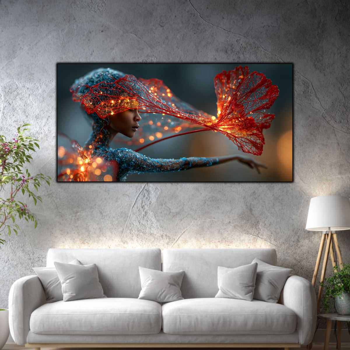 Tablou Abstract Living – The Silent Twin