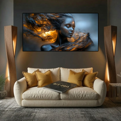 Tablou Decorativ Living Jarul din Văl