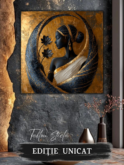 Tablou Sticla - Aurum Divinum - 06