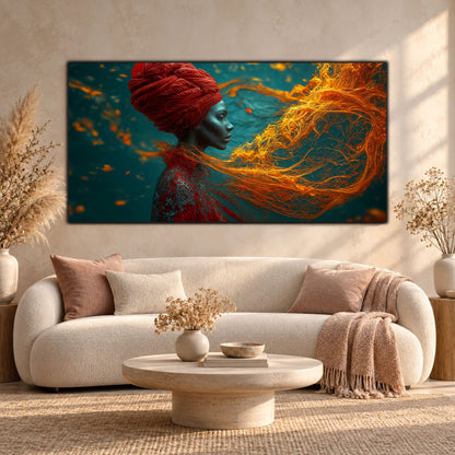 Tablou Dormitor Elegant – Ember Current