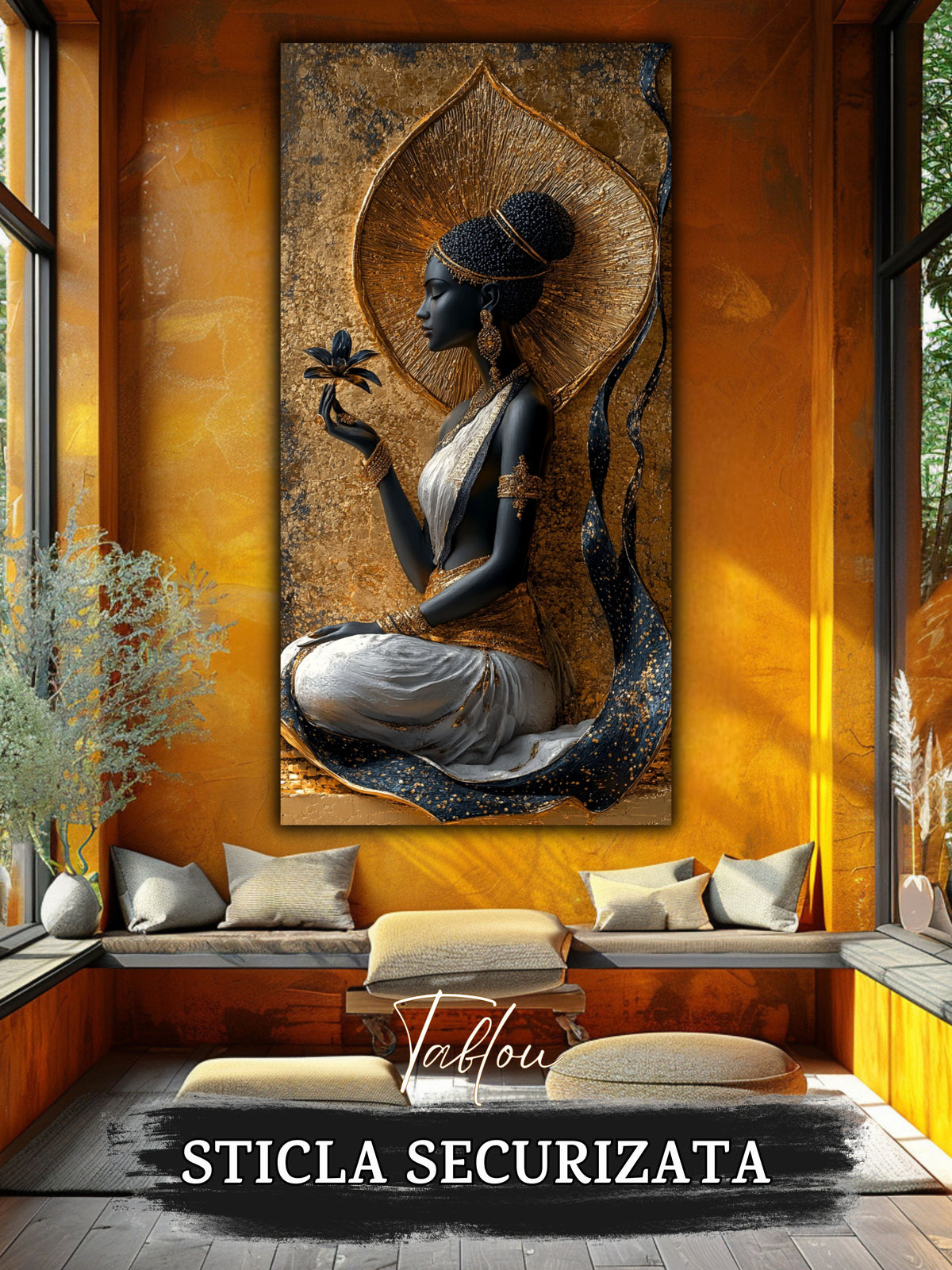Tablou Sticla  - Aurum Divinum - 22