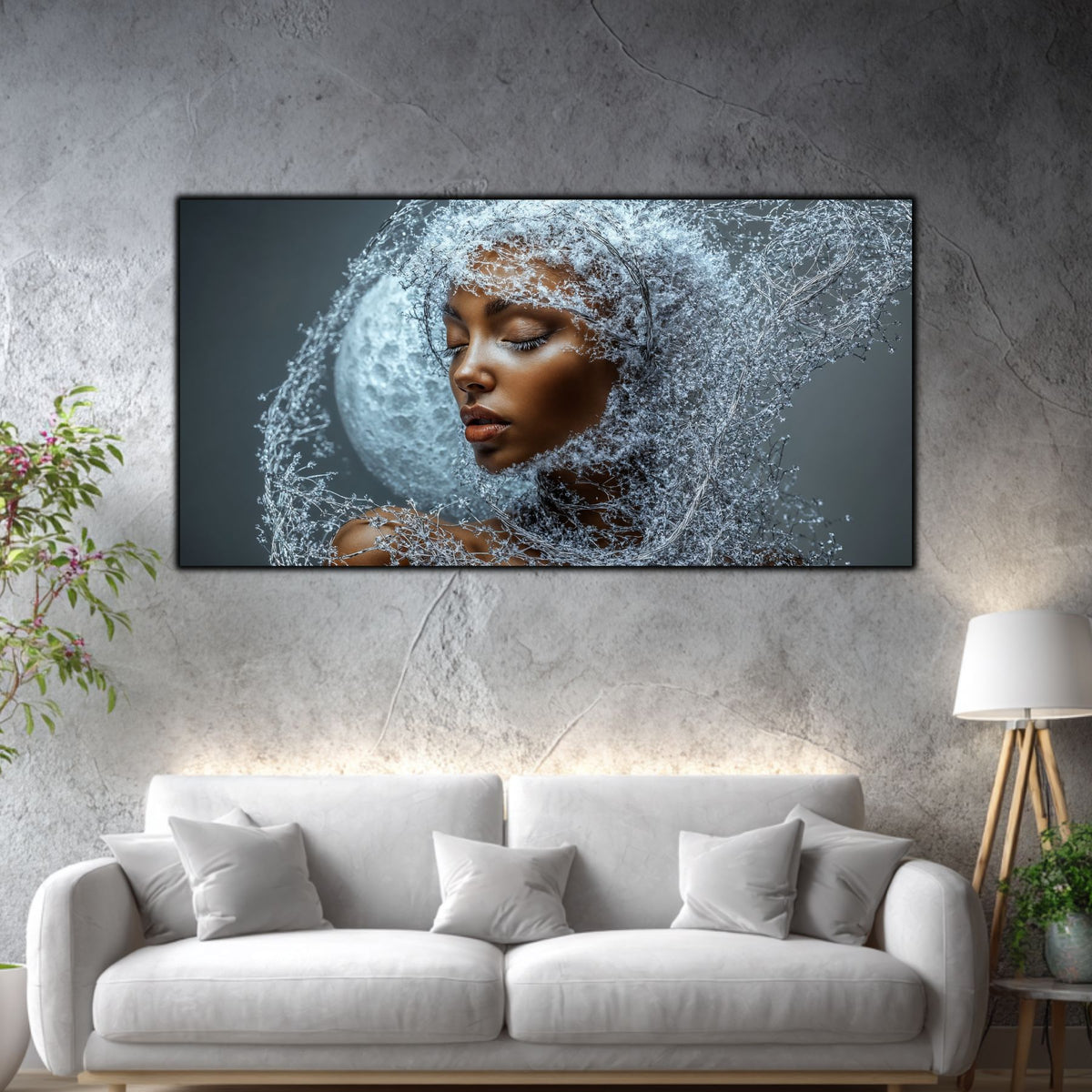 Tablou Decorativ Living Vălul Iernii